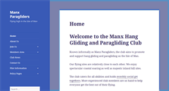 Desktop Screenshot of manxparagliders.com