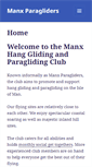 Mobile Screenshot of manxparagliders.com